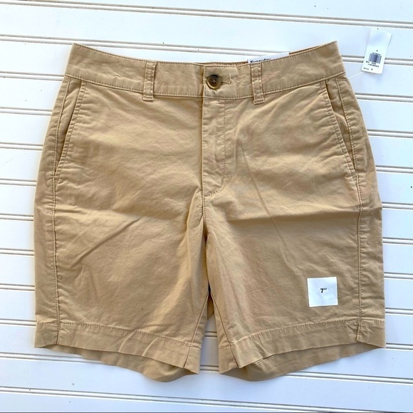 High rise khaki Shorts Size 2 NEW - Picture 1 of 9